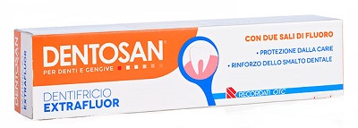 Dentosan extrafluor dentifricio 75 ml