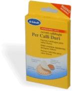Scholl Cerotti Callifughi Rimozione Calli Duri 4 Cerotti + 4 Dischetti