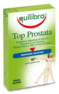 Equilibra Top Prostata Integratore Benessere Vie Urinarie 40 Capsule