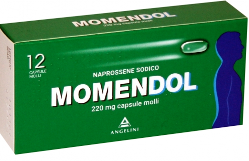 Momendol 12 cpr molli 220mg