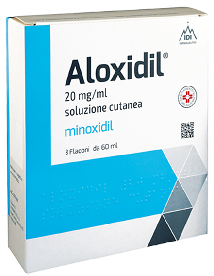 Aloxidil 20 mg/ml soluzione cutanea