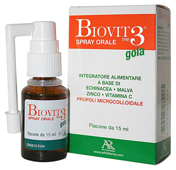 Biovit 3 gola 1 fiala 15 ml spray