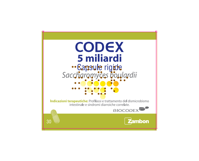 Codex 5 miliardi 30capsule rigide