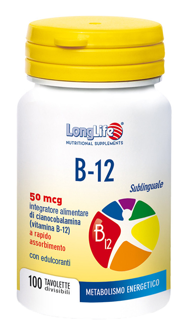 Longlife B12 50mcg 100 Compresse