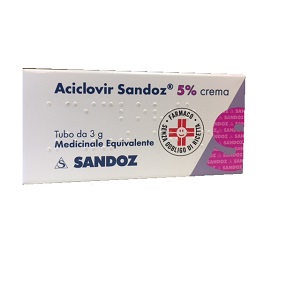 Aciclovir sandoz 5% crema