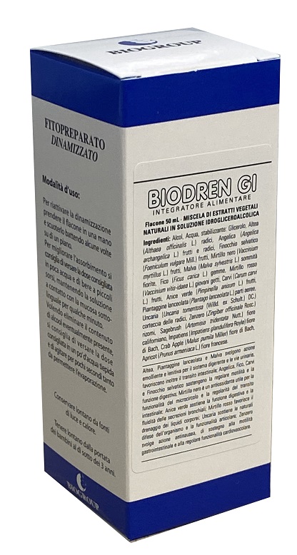 Biodren gi soluzione idroalcolica 50 ml flacone