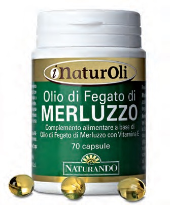 I naturoli olio di fegato di merluzzo 70 capsule