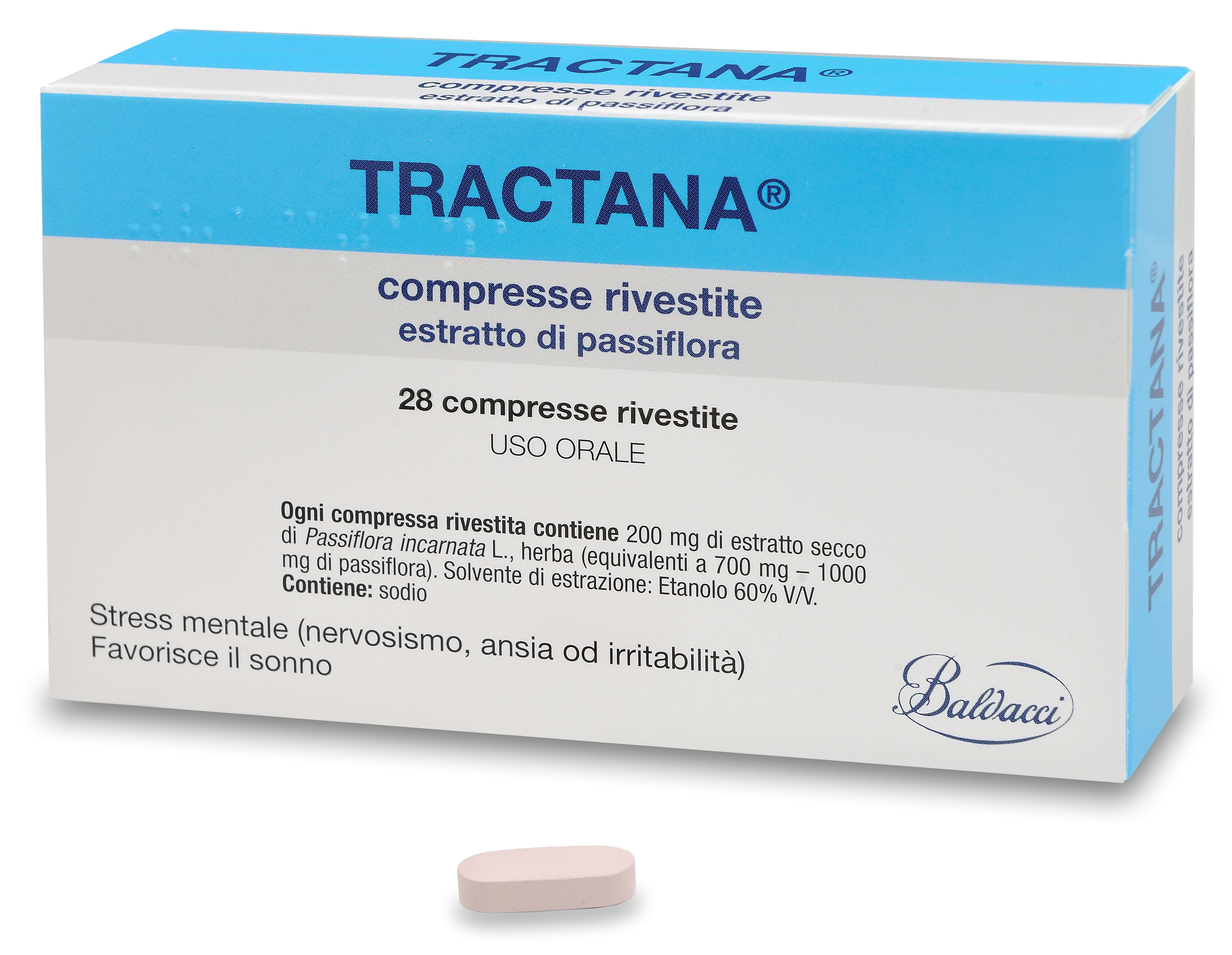 Tractana 28 compresse rivestite