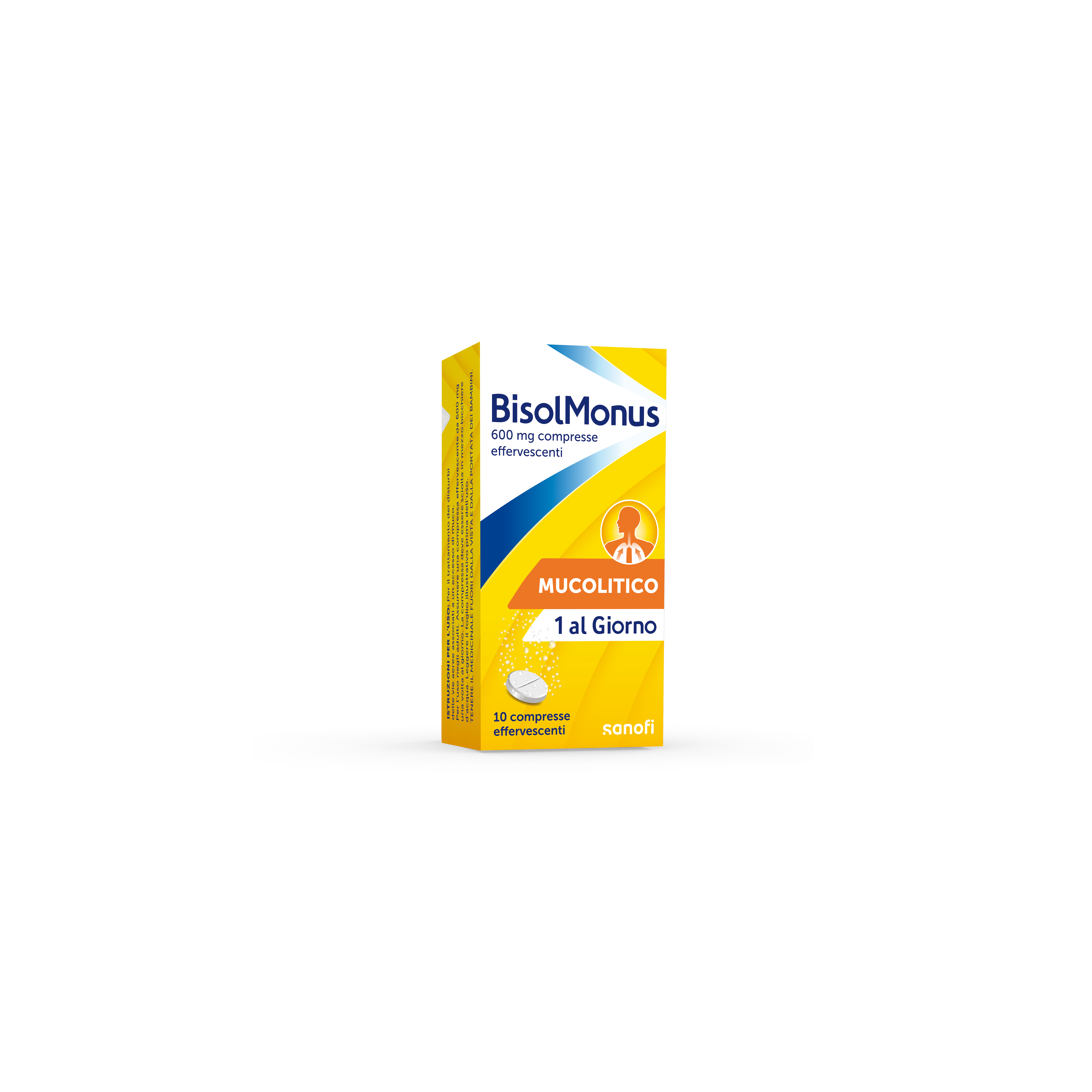Bisolmonus 600 mg compresse effervescenti acetilcisteina medicinale equivalente