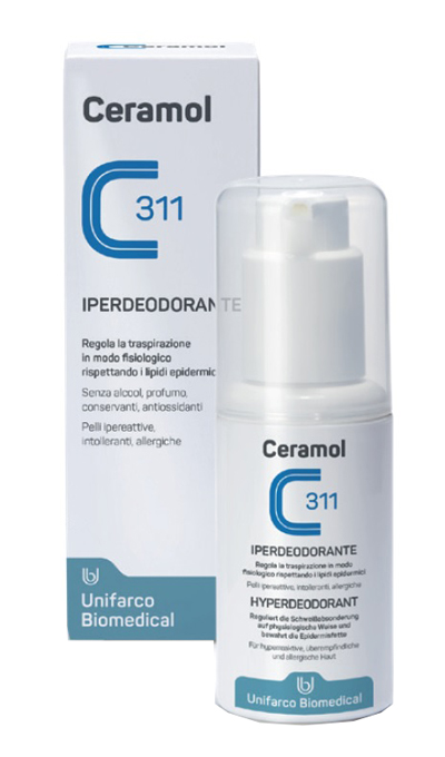 Ceramol iperdeodorante 75 ml