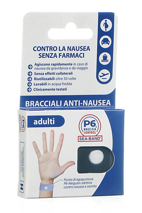 Bracciale per nausea per adulti p6 control seaband