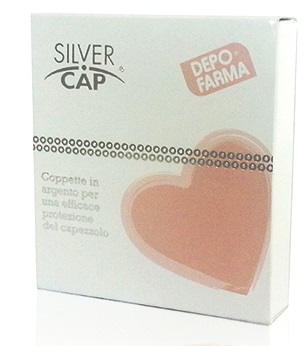 Silver cap coppette in argento copri capezzoli per allattamento