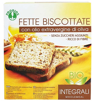Probios Fette Biscottate Integrale Senza Zuccheri 270g