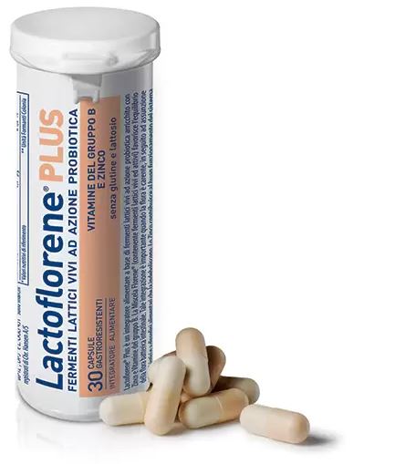 Lactoflorene Plus Integratore Fermenti Lattici Vivi 30 Capsule