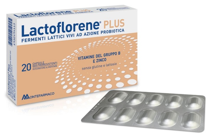 Lactoflorene Plus Integratore Fermenti Lattici Vivi 20 Capsule
