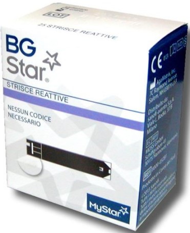 BGStar Strisce Reattive Glicemia 50 Pezzi