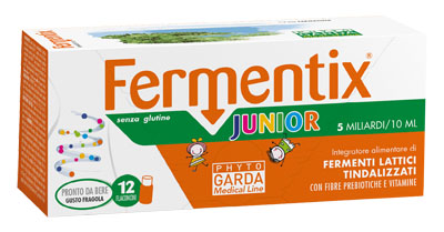 Fermentix Plus Junior Integratore Fermenti Lattici 12 Flaconcini 10 ml
