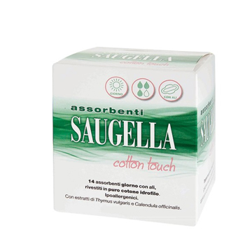 Saugella cotton touch assorbenti giorno 14 pezzi