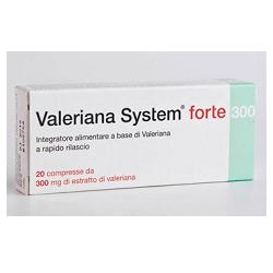 Valeriana system forte 20 compresse