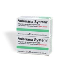 Valeriana system 30 compresse+30 compresse