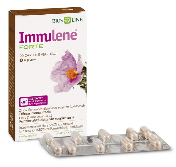 Immulene Forte Integratore 20 Capsule