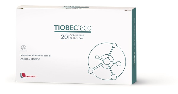 Tiobec 800 20 compresse fast-slow 32 g