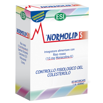 Esi Normolip 5 Integratore Controllo Colesterolo 60 Capsule