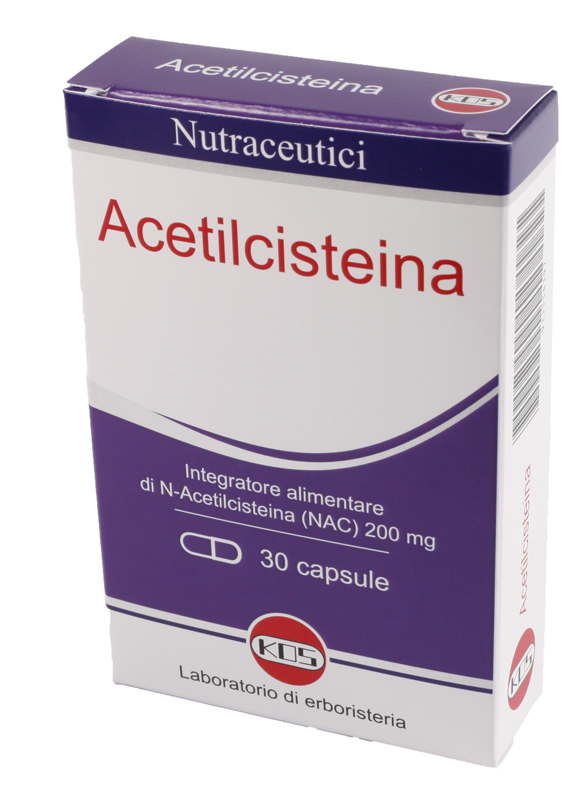Acetilcisteina 30 capsule 6 g