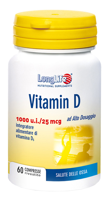 Longlife Vit d3 1000ui 60 Compresse