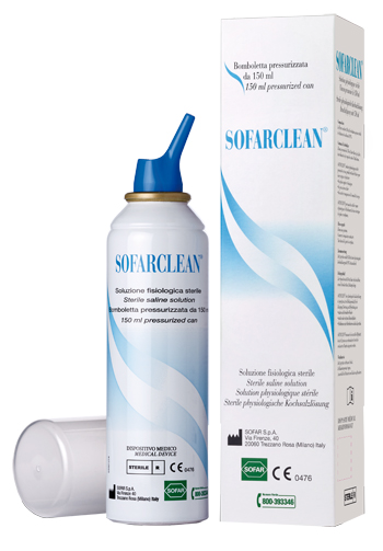 Sofarclean Soluzione Fisiologica 150ml Idratazione e Purezza