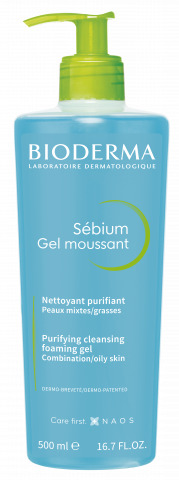Bioderma Sébium Gel Moussant Detergente Purificante 500 ml