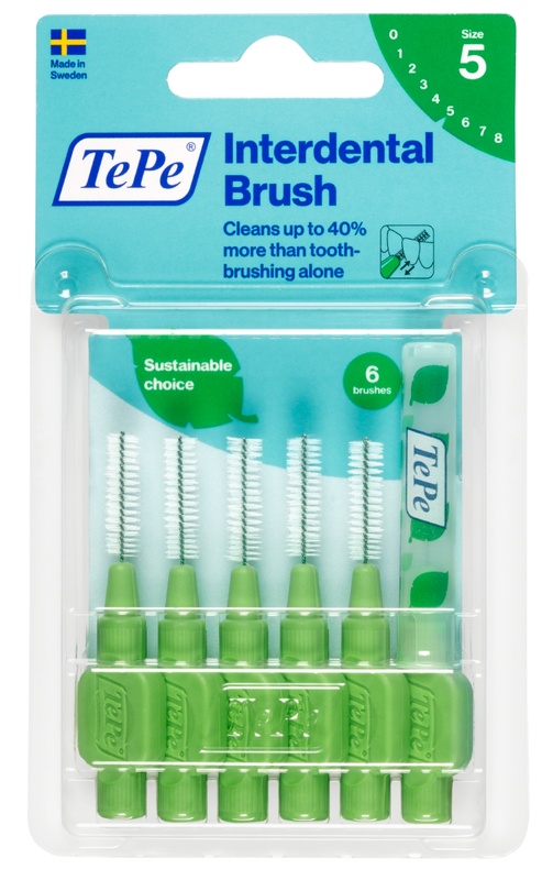 Tepe scovolini verde 0,8 6 pezzi