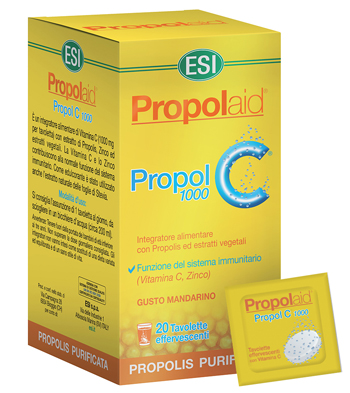 Esi Propolaid Propol C 1000mg 20 Compresse Effervescenti