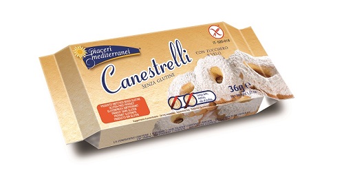 Piaceri Mediterranei Canestrelli Biscotti Senza Glutine in Monoporzione 36 g