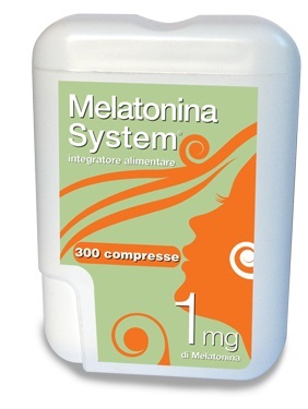 Melatonina system 300 compresse 1 mg