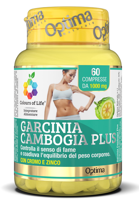Colours of life garcinia cambogia plus 60 compresse 1000 mg