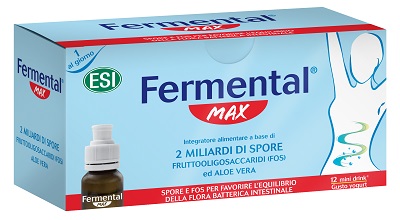 ESI Fermental Max Integratore di Fermenti Lattici da Bere 12 Flaconcini