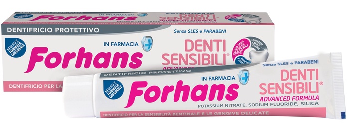 Forhans sp dentifricio denti sensibili advanced 75 ml