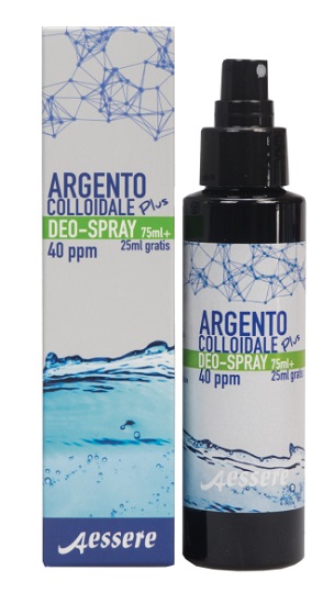 Argento colloidale plus deodorante spray 75 ml 25 ml