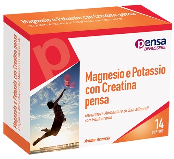 Magnesio E Potassio Con Creatina Arancia 14 Bustine