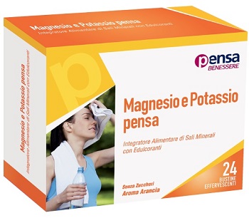Magnesio E Potassio Arancia 24 Bustine Effervescenti