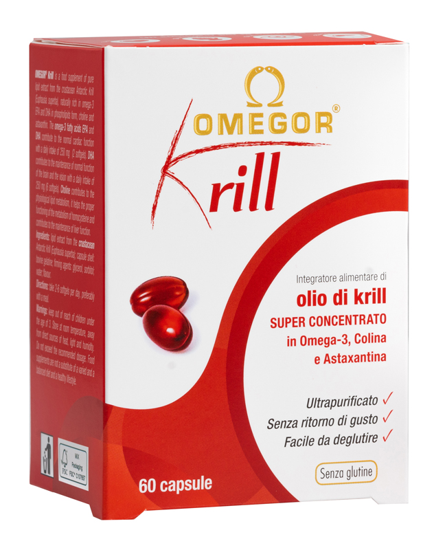 Omegor krill 60 capsule molli