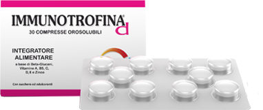 Immunotrofina d 30 compresse orosolubili