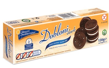 Piaceri med.dobloni dark 120g