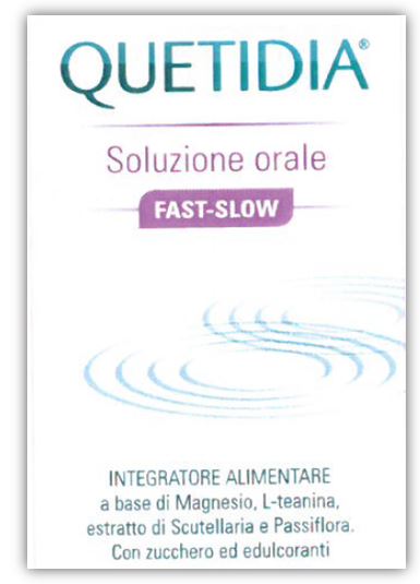 Quetidia soluzione orale fast slow 150 ml