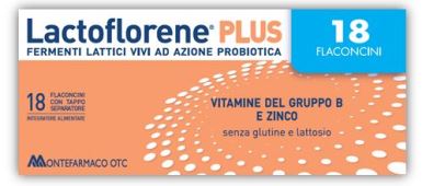 Lactoflorene Plus Integratore Fermenti Lattici Vivi 18 Flaconcini 10 ml