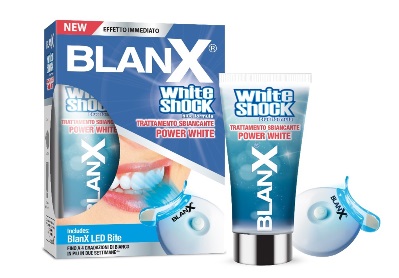 BlanX White Shock Trattamento Sbiancante 30 ml + Mascherina Led Bite