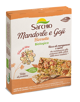 Sarchio snack mando/goji 80g