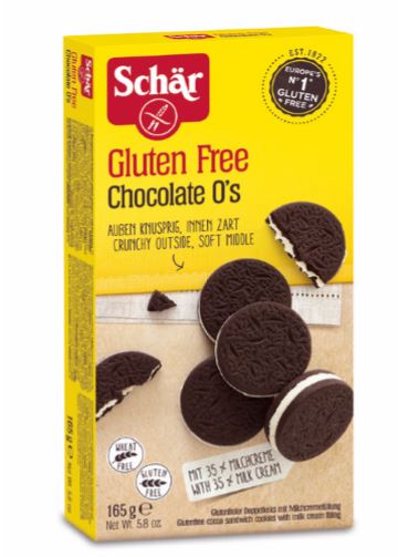 Schar Biscotti Chocolate O's 165g