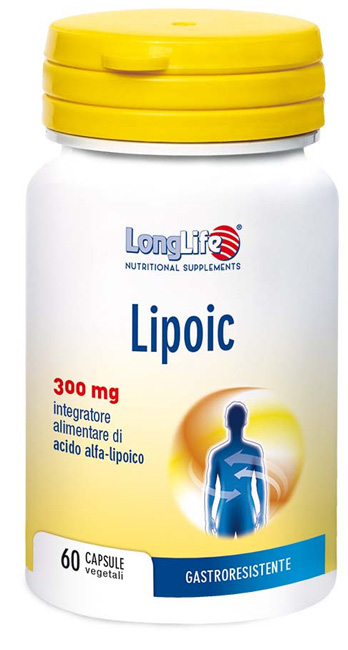 Longlife Lipoic 300mg 60 Capsule